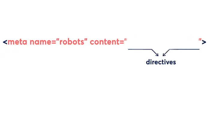 نمونه کد تگ meta robots